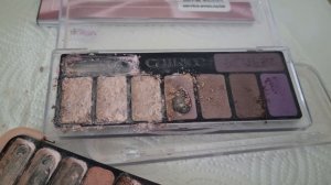 Моя первая ПЕРЕПРЕССОВКА теней. Делаю из СТАРЫХ теней НОВЫЕ.