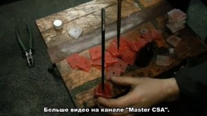 ручка из оргстекла своими руками.