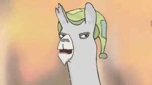 Ламы в шляпах 11 (Llamas with hats)