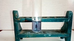 Реакция ХЛОРИДА ХРОМА и ВОДНОГО АММИАКА.Получение ГИДРОКСИДА ХРОМА.Опыты по химии. Эксперименты дом