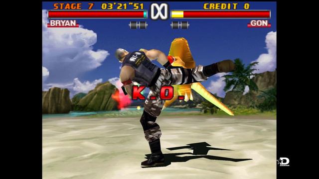 Tekken 3 | PSONE | Bryan Fury Playthrough смотреть онлайн