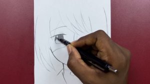 Easy anime sketch | how to draw anime girl - easy steps