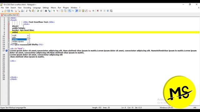 How to use Text Overflow In CSS |TextOverflow| Full tutorial in Urdu & Hindi..