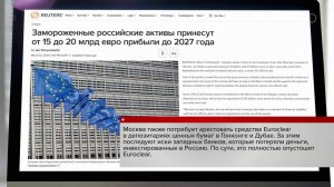 ЕС хочет ради Киева украсть доход с замороженных российских активов