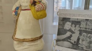 Дед Мороз из ваты. Экспозиция винтажных новогодних игрушек. Репортаж Юлии Дмух