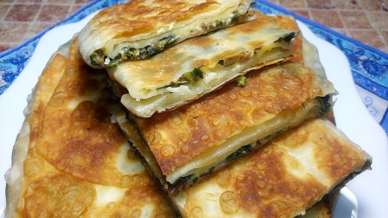 КАТЛАМА С ПОРТУЛАКОМ И СЫРОМ ! ОБАЛДЕННЫЕ ЛЕПЁШКИ !!!