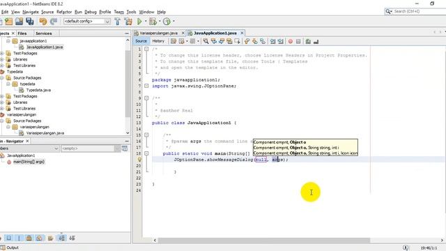 Tutorial Import Package JOptionPane di Java NetBeans смотреть онлайн