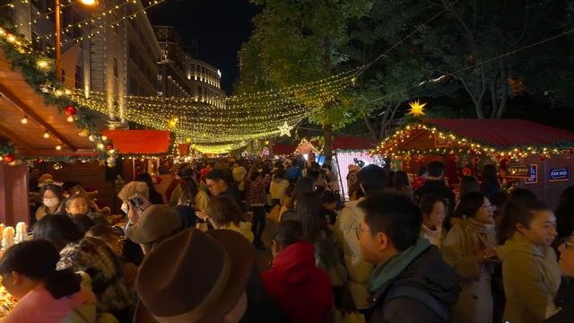Shanghai's Bund Origin German-Style Christmas Market 2023: Cozy Winter 4K HDR - 上海外滩源德国传统圣诞集市：温馨冬季 смотреть онлайн