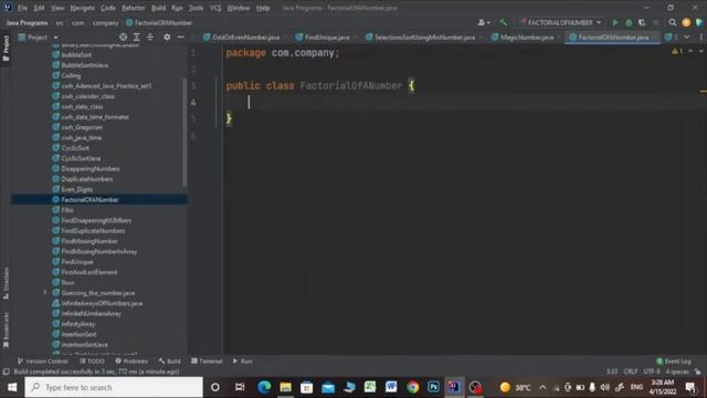 how to find factorial of number in java || recursion example in java