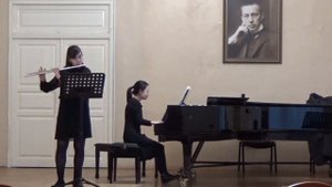 Доницетти Соната для флейты и фортепиано до мажор