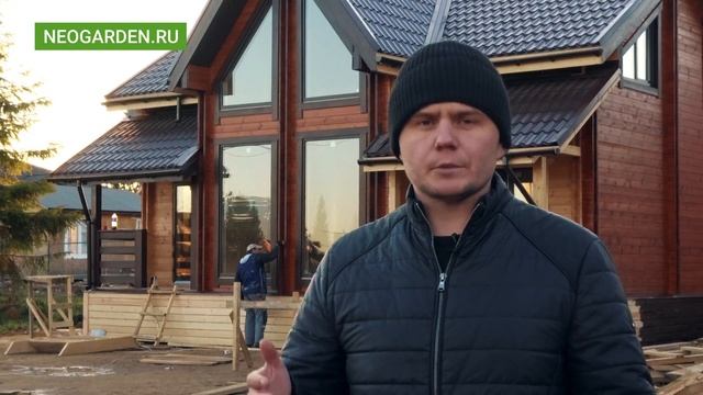 Дома из двойного бруса Неогарден