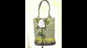 подборка вязаных сумок со схемами