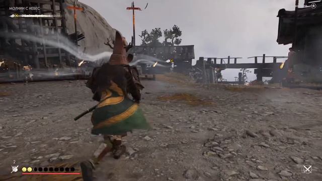 Ghost Of Tsushima (Director’s Cut) - Глава 5 - Форт Сакай - Прохождение на русском - PS4 Pro
