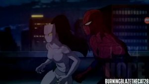 Белая Тигрица и Человек-Паук