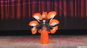 Театр танца "Сапфир" (группа "Сударушки"). Танец с веерами