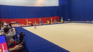 Александра Тимохина 2020 гр, художественная гимнастика , «маленькая страна»,  без предмета .25/02/2