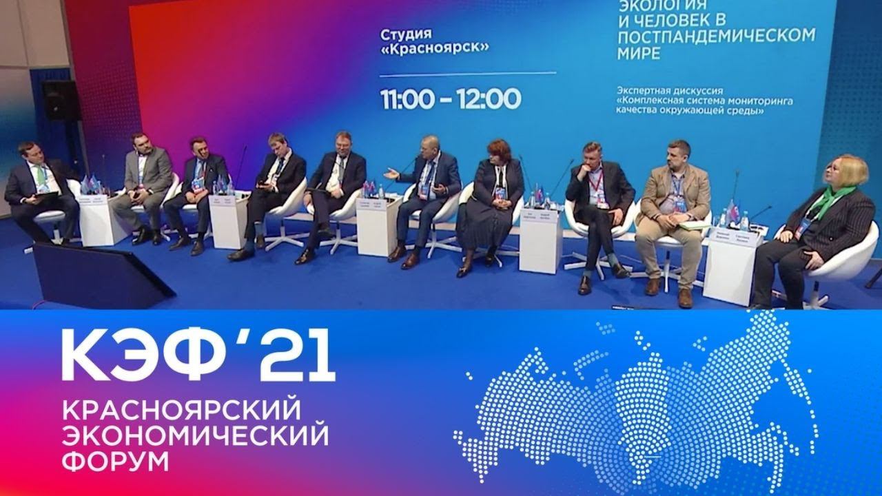 Как развивать экомониторинг страны. Красноярский экономический форум-2021