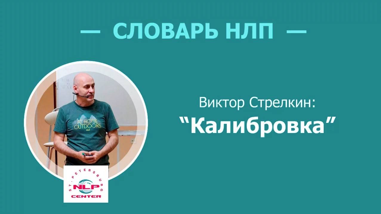 Словарь НЛП. Что такое калибровка? Виктор Стрелкин (2017 г.)