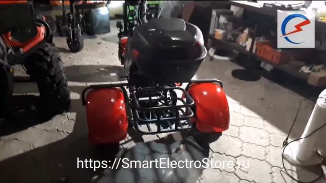 #Электроскутер #WhiteSiberia #Trike #WS-PRO 3000W?60V21Ah #SmartElectroStore Стоимость 125900₽ смотреть онлайн