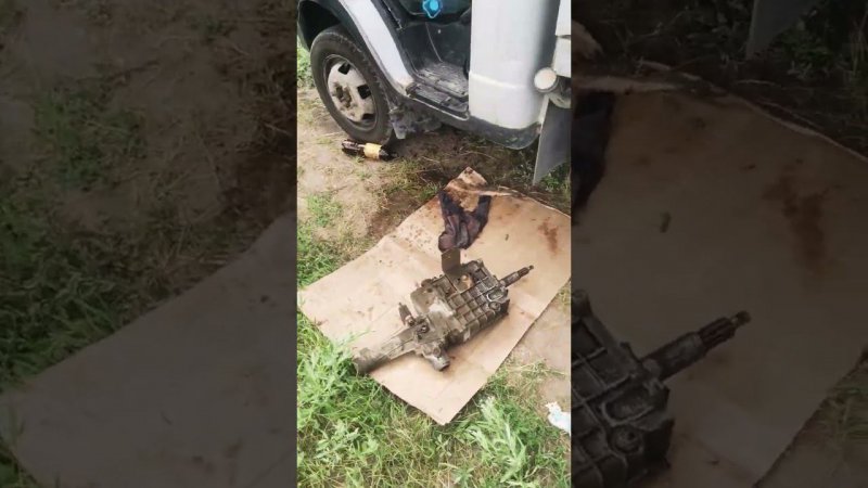 сломалась газель в дороге