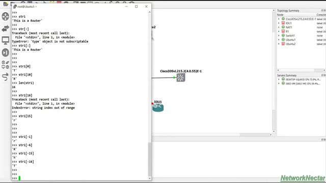 3.GNS3-Network Automation With Python/What are Python  Strings-Python Basic Part-3