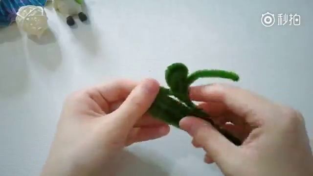 Цветущий кактус из синельной проволоки  Мастер класс