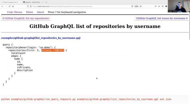Using GutHub REST and GraphQL API part 2 - שימוש באפי של גיטהב - פרק ב смотреть онлайн