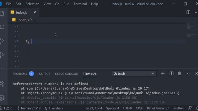 B6: js buổi 1 смотреть онлайн