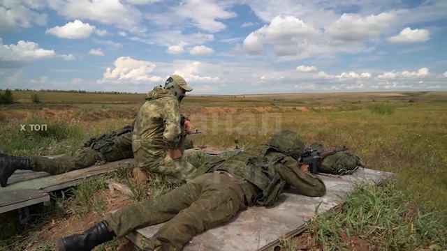 Подготовка контрактников группировки «Центр» под Самарой