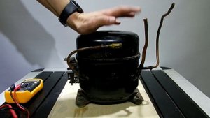 Воздушный компрессор из компрессора холодильника