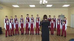 Образцовый хор мальчиков "Аллегро", р.н.п. "Ай, на горе дуб, дуб", М. Глинка "Попутная песня"