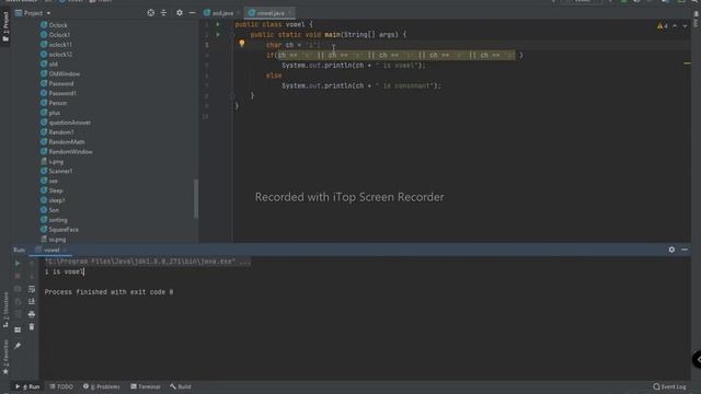 bio-server: java programming - vowel letters ☣ смотреть онлайн