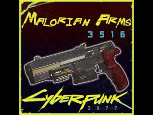 Cyberpunk Malorian Arms 3516 Killing Floor