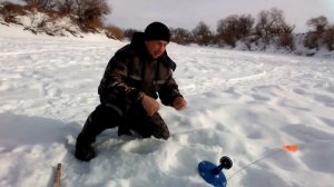 Рыбалка река Ишим февраль 2018