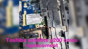 Toshiba satellite p200 cmos replacement