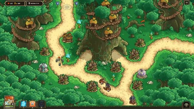 Kingdom Rush Origins #4 Бой за Красный лес смотреть онлайн