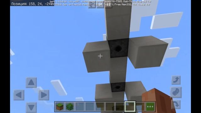 Как сделать стену из воды толщиной 1 блок в Майнкрафте. смотреть онлайн