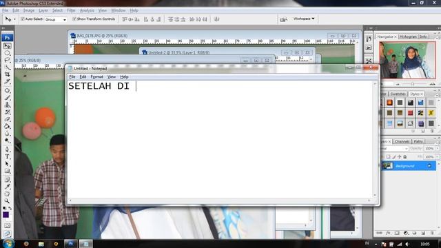 #5 - Tutorial Cara Membuat Foto Mozaik di Adobe Photoshop CS 3 смотреть онлайн