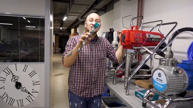 Окрасочные аппараты IMPAKT и Dino Power. Безвоздушная окраска - что это такое? смотреть онлайн