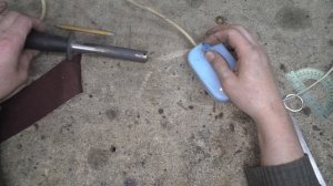 ДОПОЛНЕНИЕ К ГРИНДЕРУ ! Приспособление для склеивания лент ! IDEA , Homemade grinder!