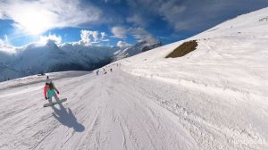 Домбай, горнолыжный курорт!