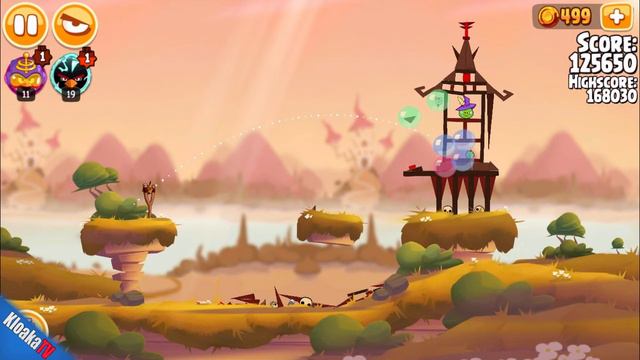 Angry Birds Seasons 1-12 Fairy Hogmother Walkthrough (3 Stars) смотреть онлайн