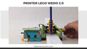 Lego Wedo 2.0 Printer