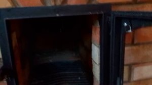 Банная печь из кирпича часть 1