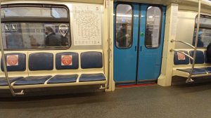 Калининский радиус метро. Поезд Ока. Перегон : Новокосино - Новогиреево.