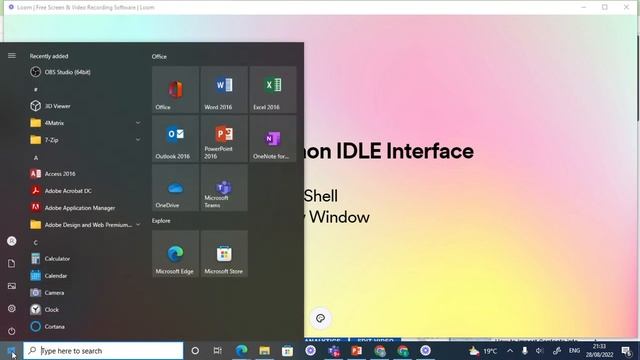 Lesson 2 Python IDLE Interface 28 August 2022 смотреть онлайн