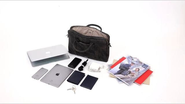 RIVACASE 8922 grey slim Laptop bag 13.3-14" смотреть онлайн