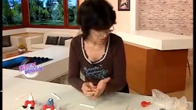 Mirta Biscardi - Bienvenidas TV - Tortas de Gnomos | DIY | Sugarcraft смотреть онлайн