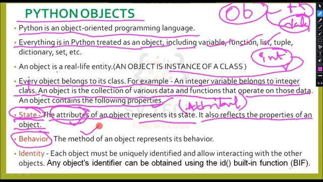 Python Objects | python basics | #python | #pythonprogramming  | B.TECH
