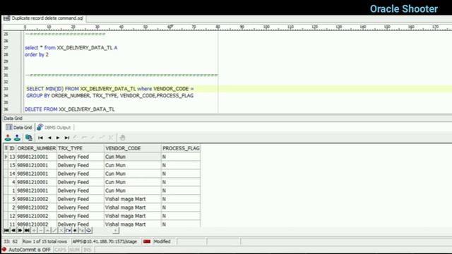 PL/SQL Tutorial #47: Practical for deleting duplicate records by using primary key смотреть онлайн